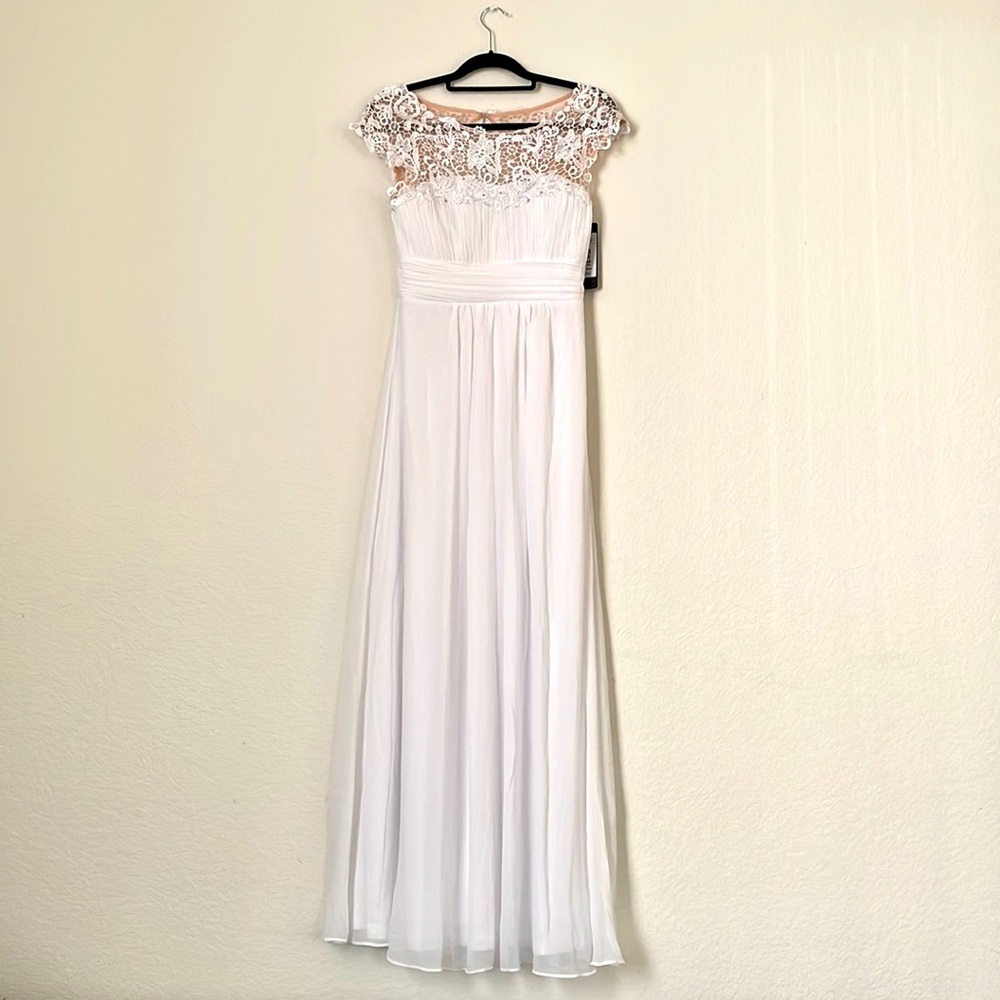 White Lace Wedding Dress